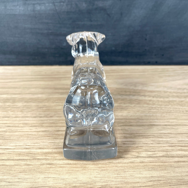 Vintage Heisey glass dog - or is it? - NextStage Vintage