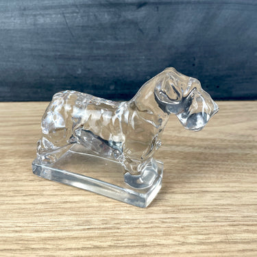 Vintage Heisey glass dog - or is it? - NextStage Vintage