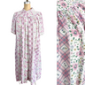 1980s vintage snap front housecoat - Herbcraft II - vintage duster - NextStage Vintage