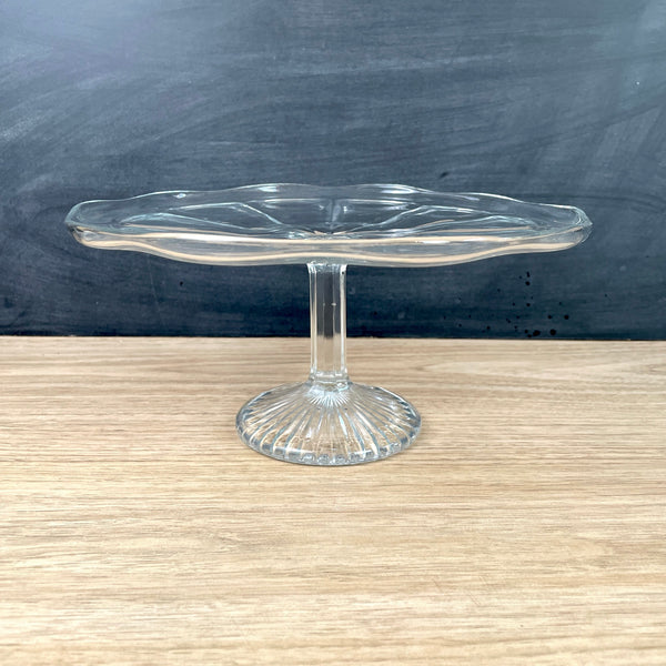 EAPG Higbee Glass Co. cake stand Colonial AKA Estelle - 1910 antique - NextStage Vintage