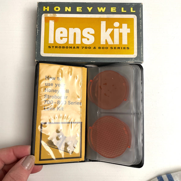 Honeywell Strobonar 700 & 800 lens kit - vintage photography gear - NextStage Vintage