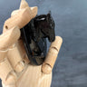 Black plastic horse and horseshoe wall pegs - made in Japan - NextStage Vintage