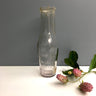J.F. Howard - Haverill, MA - glass salad dressing bottle - turn of the century - NextStage Vintage