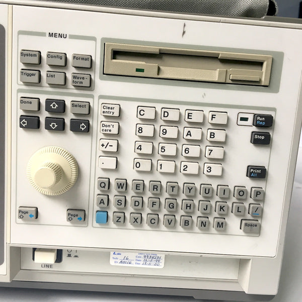 Hewlett Packard 1662A Logic Analyzer with Pods 1-4, probes, grabber clips and User's Reference Manual - NextStage Vintage