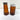 Hazel Atlas brown glass mix and match salt and pepper shakers - vintage tableware - NextStage Vintage