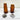 Hazel Atlas brown glass mix and match salt and pepper shakers - vintage tableware - NextStage Vintage