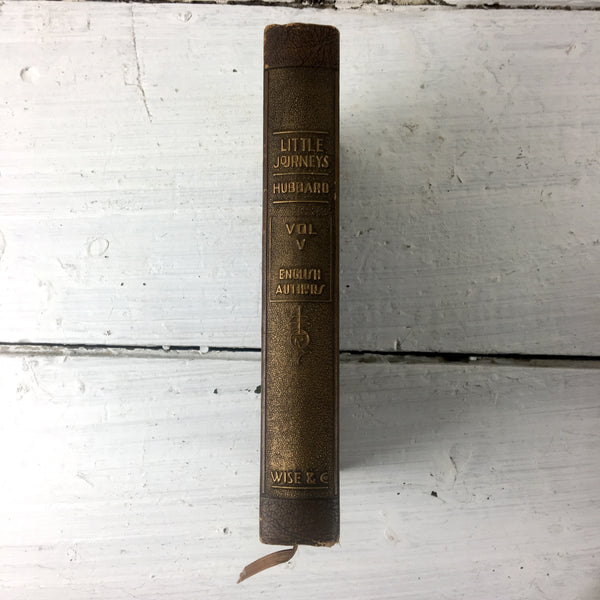Little Journeys to the Homes of the Great - Elbert Hubbard - Memorial Edition - 1928 hardcover - NextStage Vintage