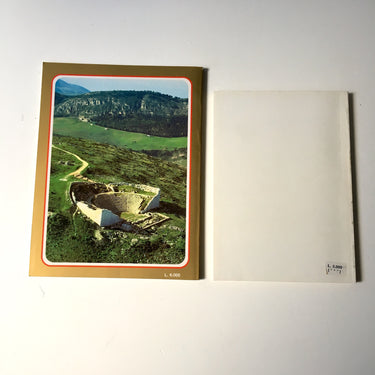 Italian History/Guidebooks from archeological sites in Sicily - vintage pair from Segesta and Selinunte - NextStage Vintage