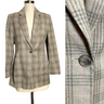 Jaeger wool cashmere plaid blazer - 1990s vintage - size 8 - NextStage Vintage