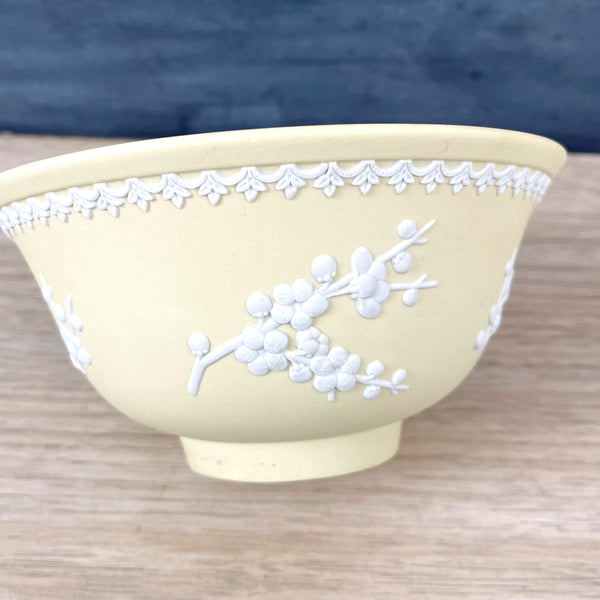 Wedgwood yellow primrose Prunus footed bowl - NextStage Vintage