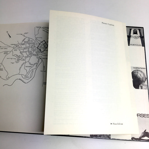 Jerusalem - text by Moshe Tavor, translation by Maria Pelikan - 1969 hardcover - NextStage Vintage