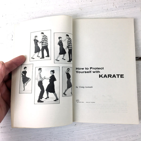 How to Protect Yourself with Karate - Craig Lomack - 1966 paperback - NextStage Vintage