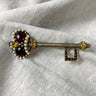 Rare Weiss crown key brooch - 1960s vintage - NextStage Vintage