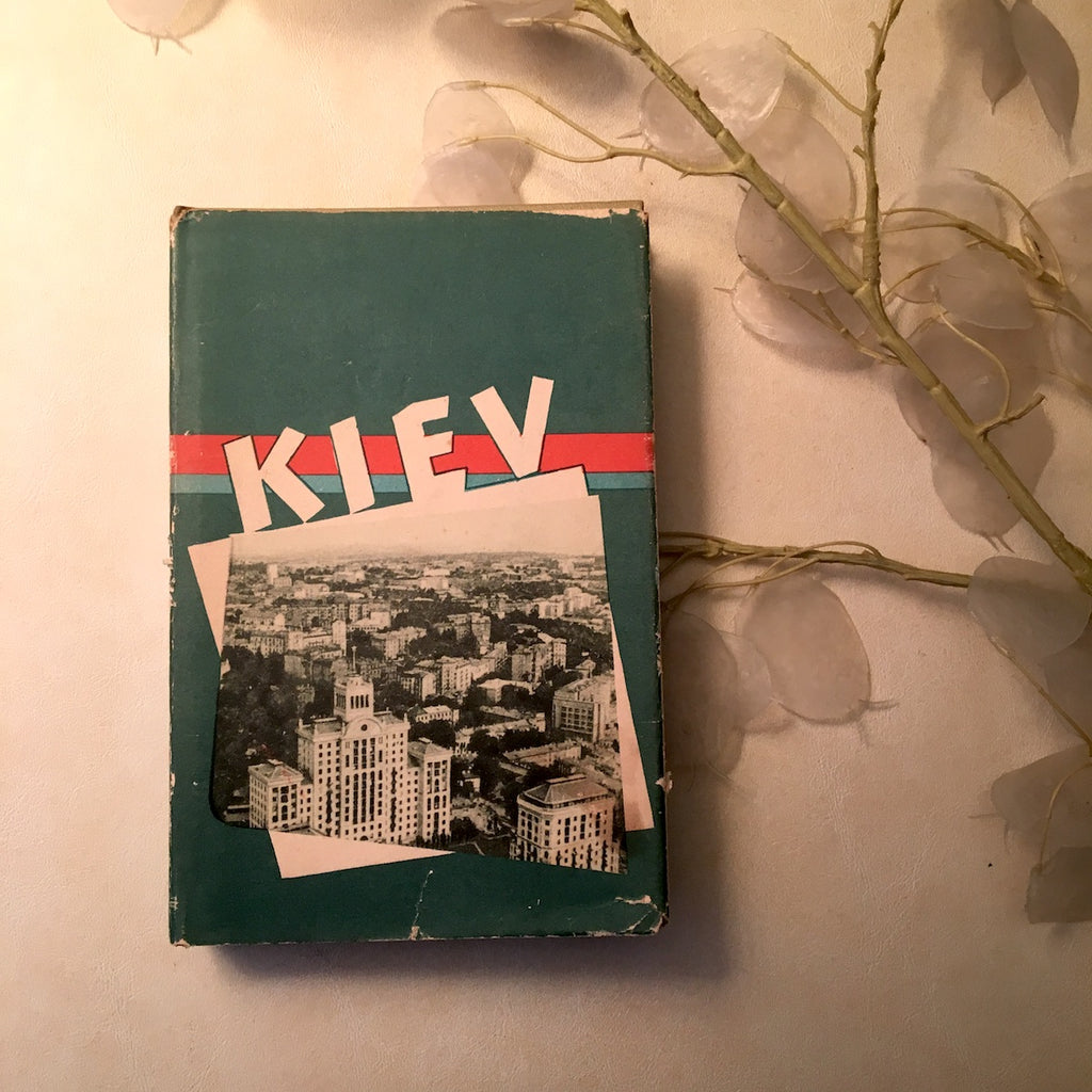 Kiev Concise Guide Book - Compiled by I. Ignatkin - 1960 hardcover - NextStage Vintage
