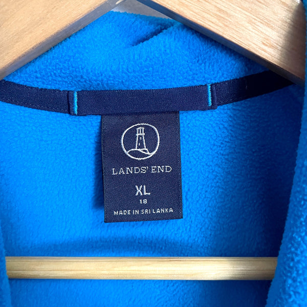 Lands' End fleece vest - size XL 18 - NextStage Vintage