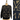 1980s black and gold geometric pullover by Lindsey Blake - size medium - NextStage Vintage