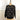 1980s black and gold geometric pullover by Lindsey Blake - size medium - NextStage Vintage