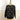 1980s black and gold geometric pullover by Lindsey Blake - size medium - NextStage Vintage