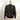 1980s black and gold geometric pullover by Lindsey Blake - size medium - NextStage Vintage