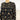 1980s black and gold geometric pullover by Lindsey Blake - size medium - NextStage Vintage