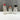 Lioret figural perfume bottles - dog, man, Betty Boop - 1940s vintage - NextStage Vintage