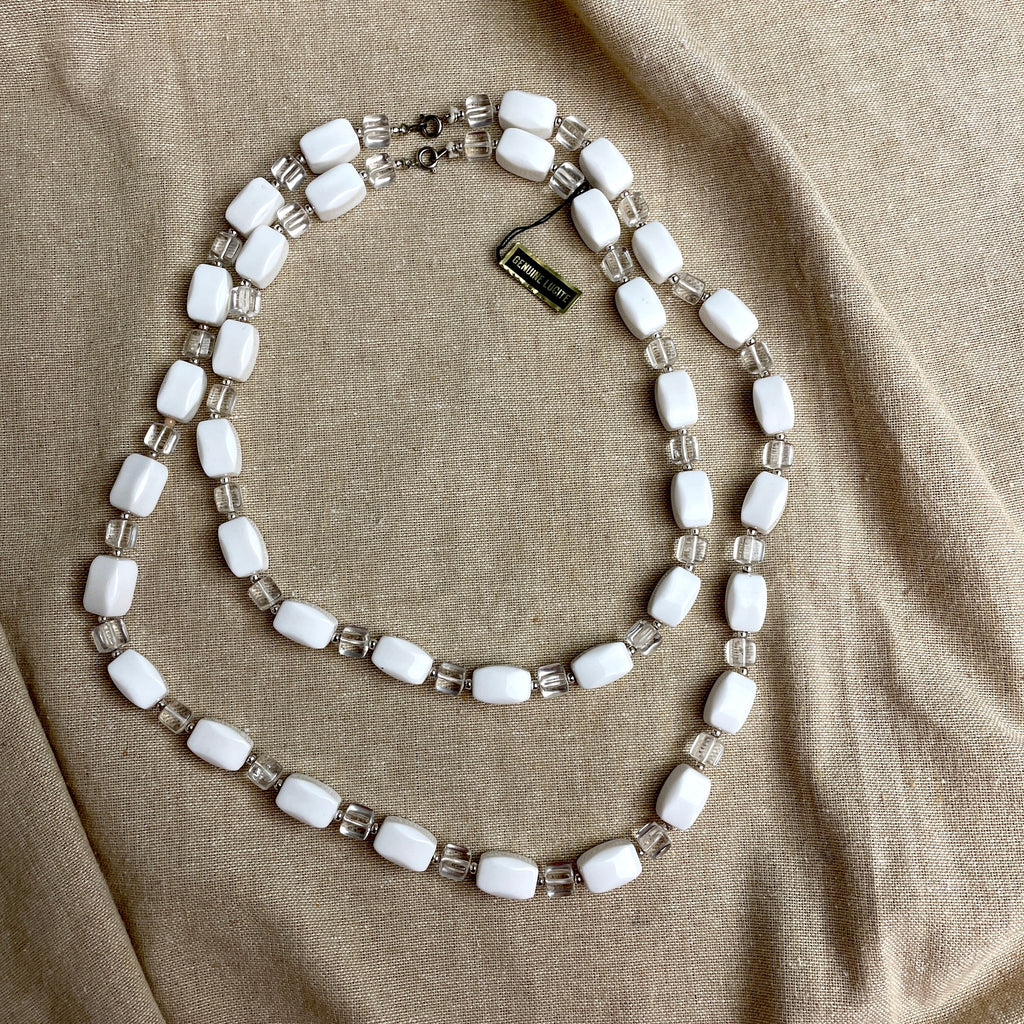 Vintage 1920s Millefiori Flapper Necklace - Jewels Past | Vintage Costume  Jewellery