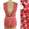Mad Rags princess seam long vest - size XS  - 1960s vintage - NextStage Vintage