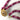 Magenta double strand beaded necklace - 1960s vintage costume jewelry - NextStage Vintage