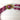 Magenta double strand beaded necklace - 1960s vintage costume jewelry - NextStage Vintage