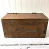 Wooden made-do box from the 1920s - handmade from a cheese box - NextStage Vintage