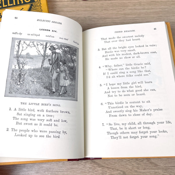 McGuffey's Eclectic Readers - Primer to 6 - plus Spelling Book - NextStage Vintage