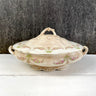 Mellor & Co. Etruria covered vegetable dish - shabby turn of century vintage - NextStage Vintage