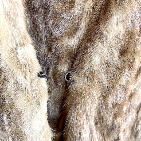 1950s vintage blonde mink coat - small-medium - NextStage Vintage