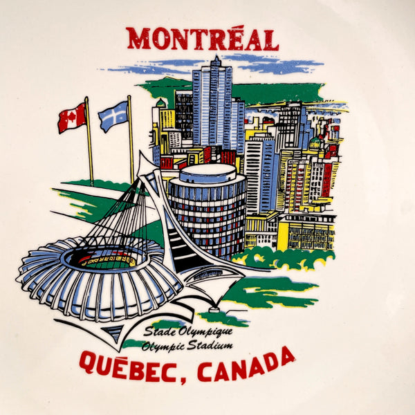 Montréal, Québec, Canada vintage souvenir plate - 1970s vintage - NextStage Vintage