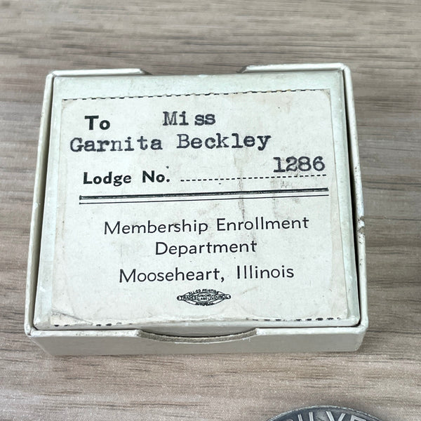 1938 Mooseheart Silver Anniversary service medal - Loyal Order of Moose - NextStage Vintage