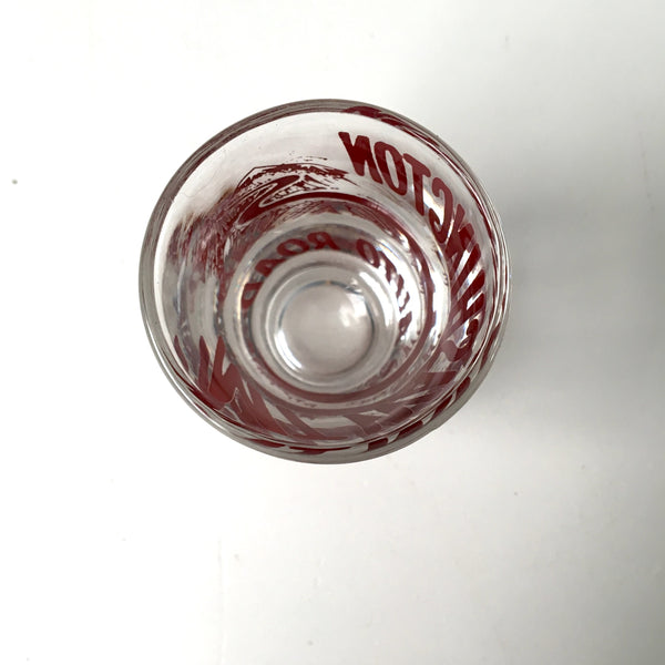 Mt. Washington Auto Road shot glass - vintage 1960s souvenir barware - NextStage Vintage