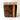 Wooden napkin holder - laminated wood front - 1980s artisan vintage - NextStage Vintage