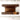Wooden napkin holder - laminated wood front - 1980s artisan vintage - NextStage Vintage
