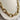 Napier leaf chain necklace - gold tone - 1980s vintage - NextStage Vintage