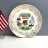 Nebraska souvenir state plate - 1960s road trip vintage - NextStage Vintage