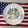 New Hampshire state souvenir plate - vintage 1950s road trip - NextStage Vintage