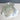 Northwoods button panels opalescent glass footed bowl - antique elegant glassware - NextStage Vintage