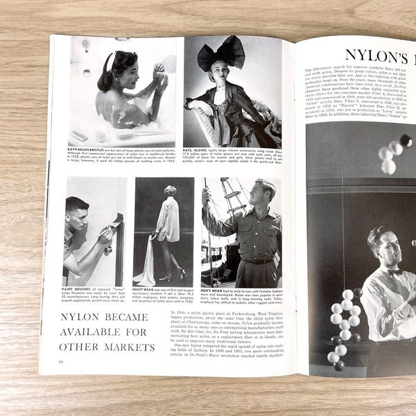 Nylon - The First 25 years - 1963 du Pont advertising booklet - NextStage Vintage