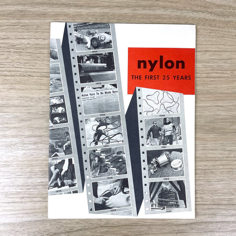 Nylon - The First 25 years - 1963 du Pont advertising booklet - NextStage Vintage