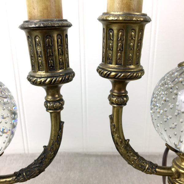 Pairpoint electric candelabras #D3093 - a pair - 1920s vintage - NextStage Vintage