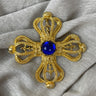 Statement Park Lane Maltese cross pin - 1970s vintage - NextStage Vintage