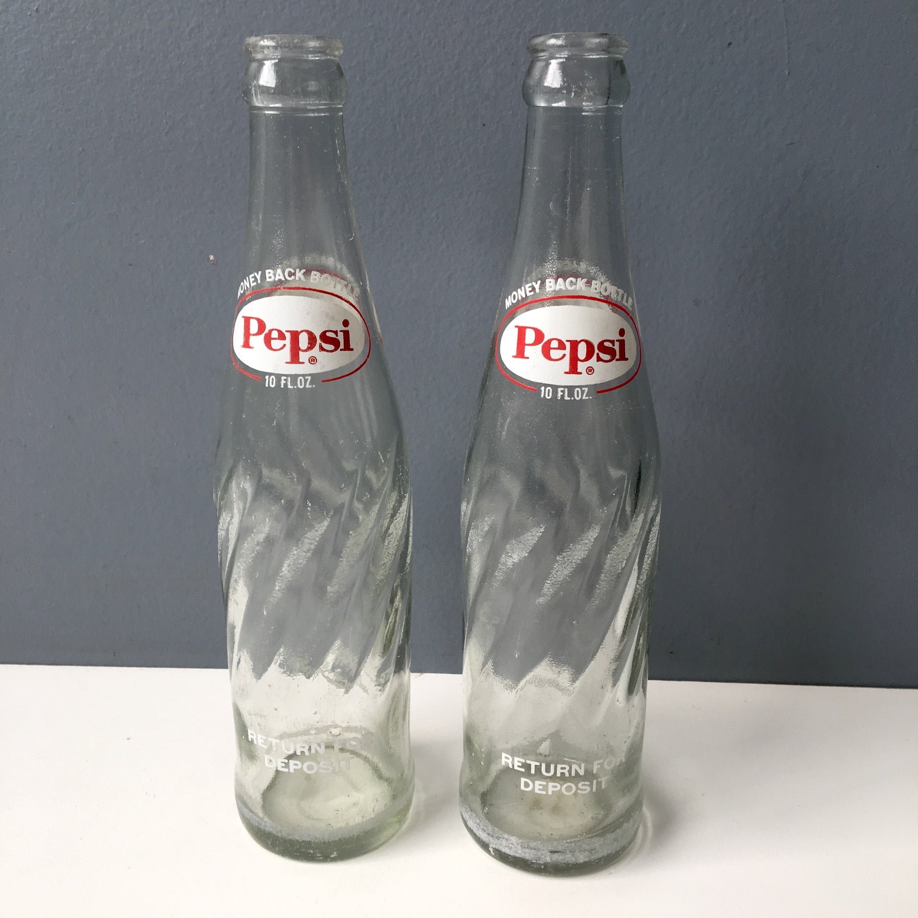 pepsi glass bottle