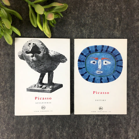 Picasso pocket-sized art books - ABC Tudor Publishing  - 1960s vintage pair - NextStage Vintage