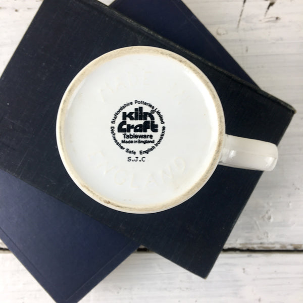 Kiln Craft June Sobel Piguins mug - 1980s vintage made in England - NextStage Vintage