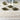 Metzke pewter/brass holly placecard holders - set of 10 - 1980s vintage - NextStage Vintage